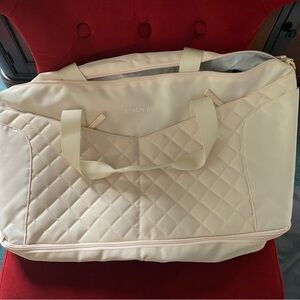 Etro Beige Quilted Travel Bag